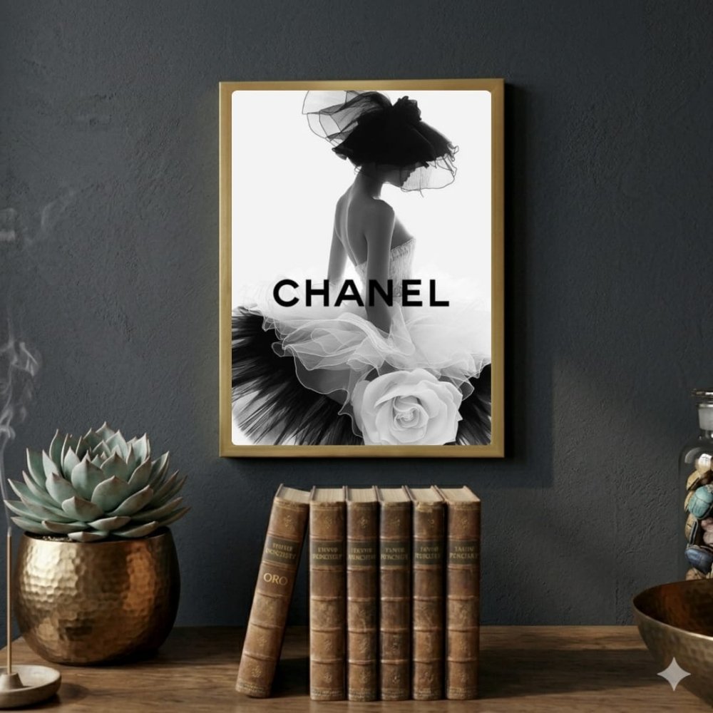 Luxury brand - Vibes DistrictLuxury brand poster GoldVibes District