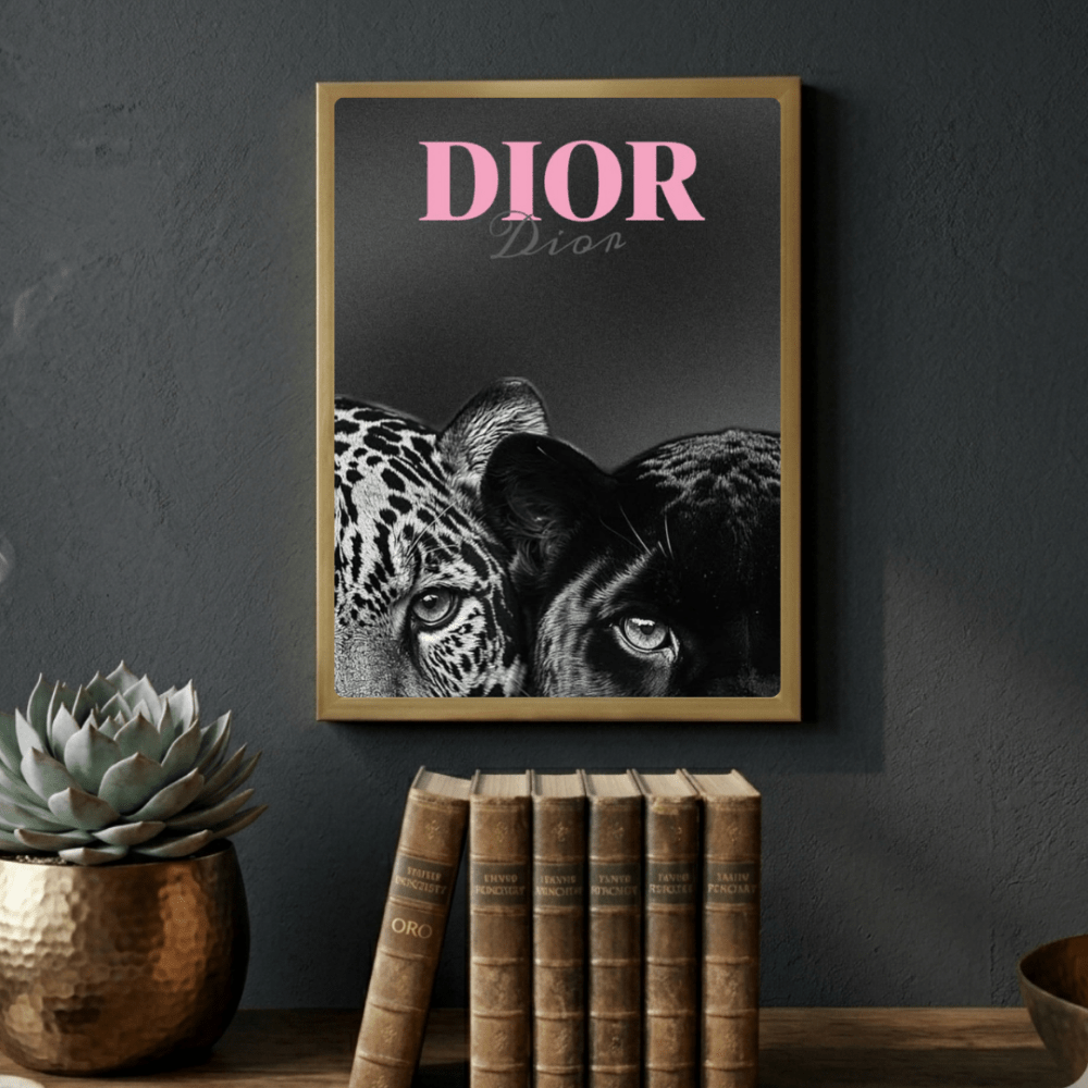 Luxury brand - Vibes DistrictLuxury brand poster NeroVibes District
