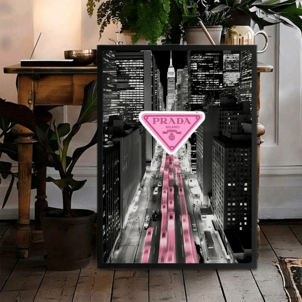 Luxury brand - Vibes DistrictLuxury brand poster GoldVibes District