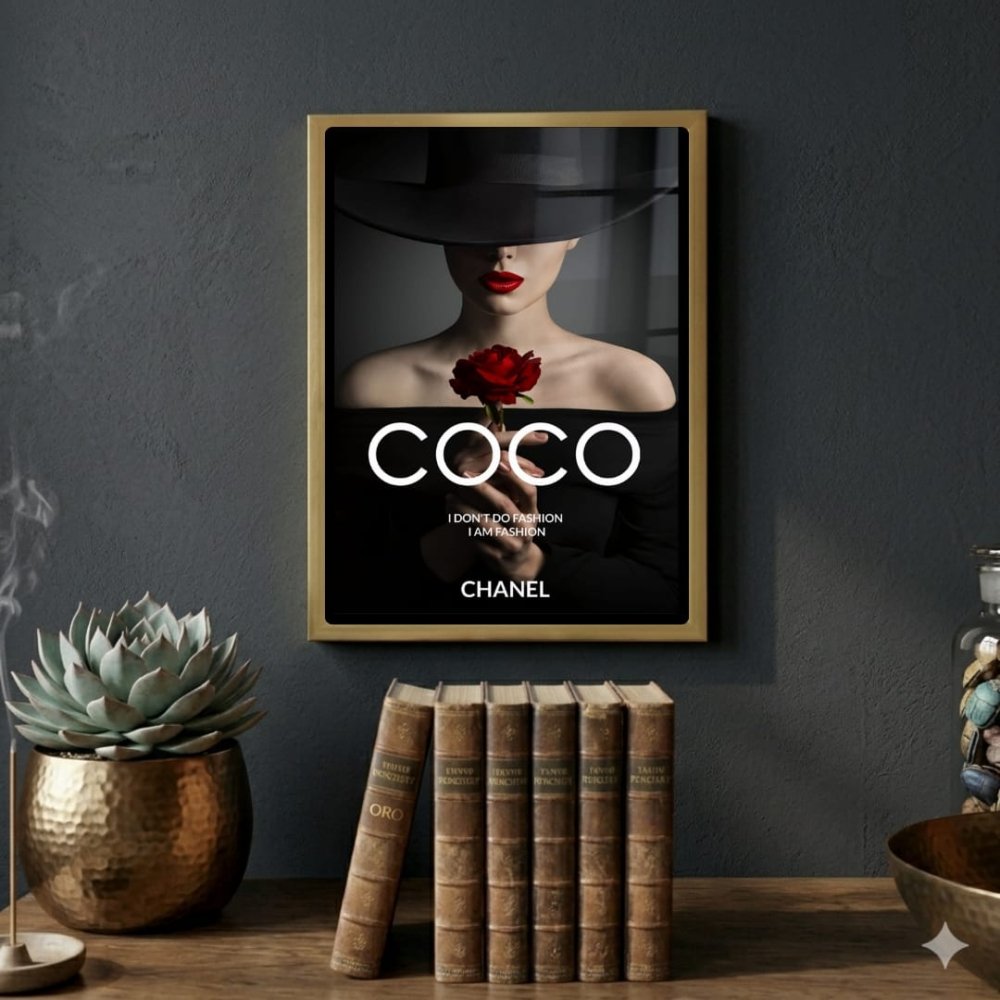 Luxury brand - Vibes DistrictLuxury brand poster GoldVibes District