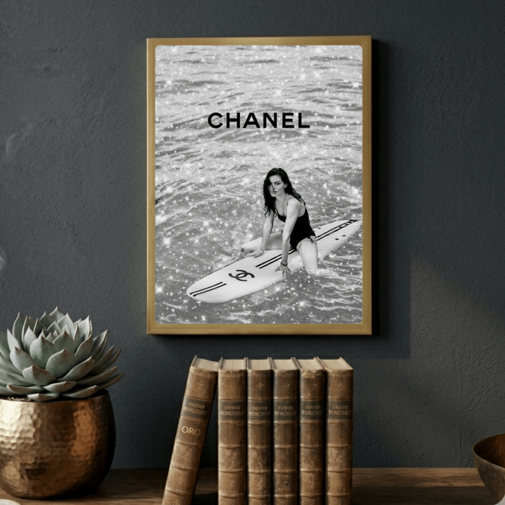 Luxury brand - Vibes DistrictLuxury brand poster GoldVibes District
