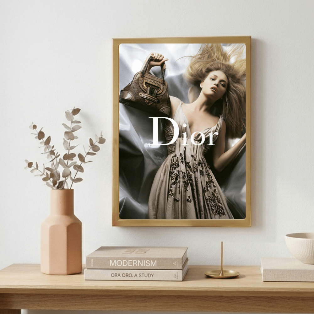 Luxury brand - Vibes DistrictLuxury brand poster GoldVibes District