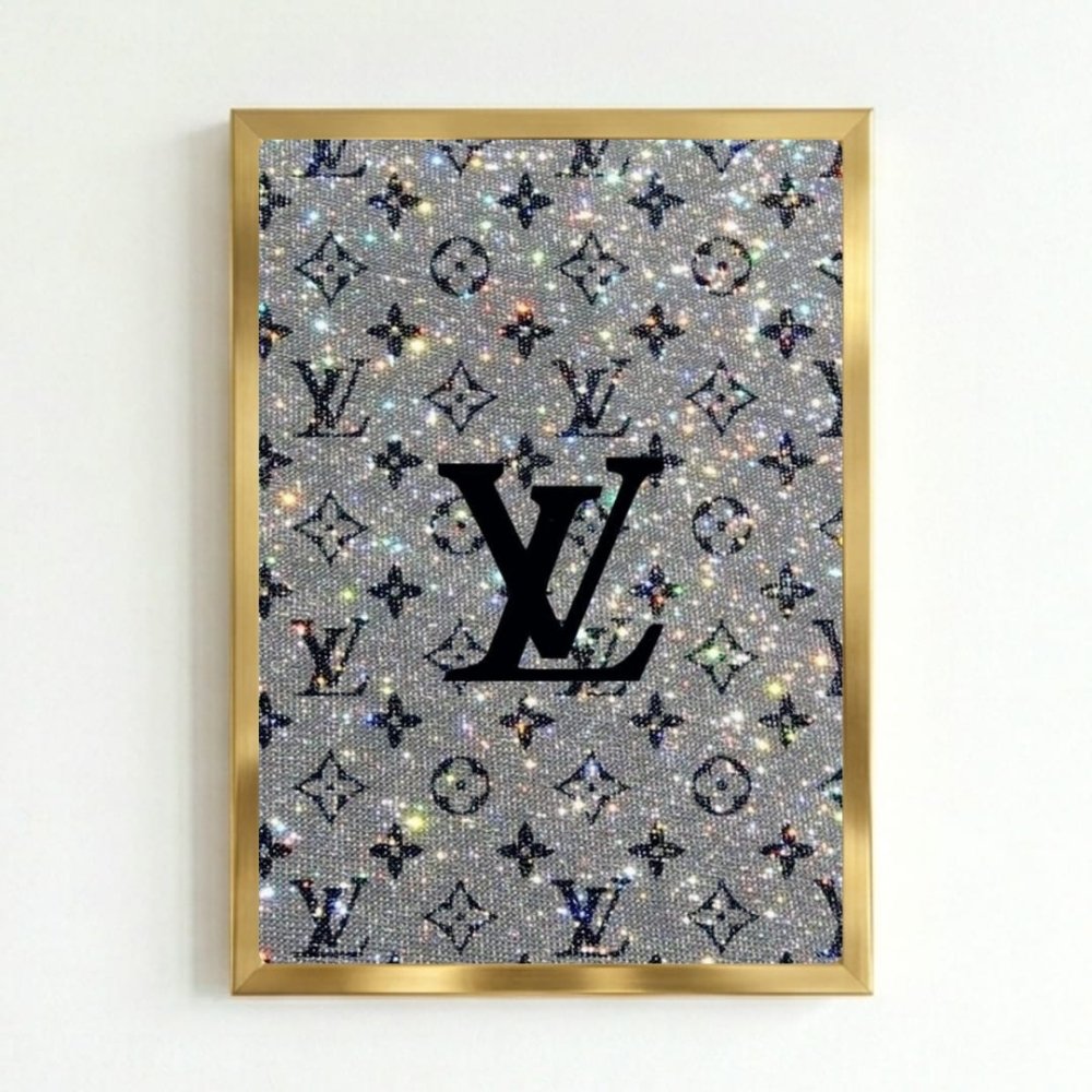 Luxury brand - Vibes DistrictLuxury brand poster GoldVibes District