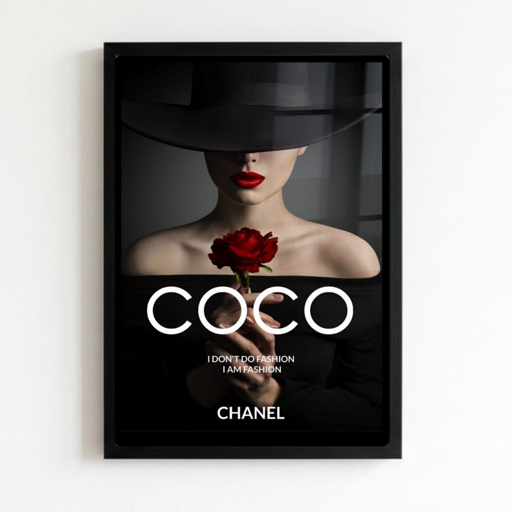 Luxury brand - Vibes DistrictLuxury brand poster NeroVibes District
