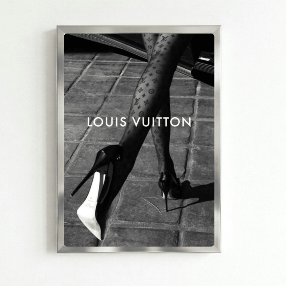 Luxury brand - Vibes DistrictLuxury brand poster SilverVibes District