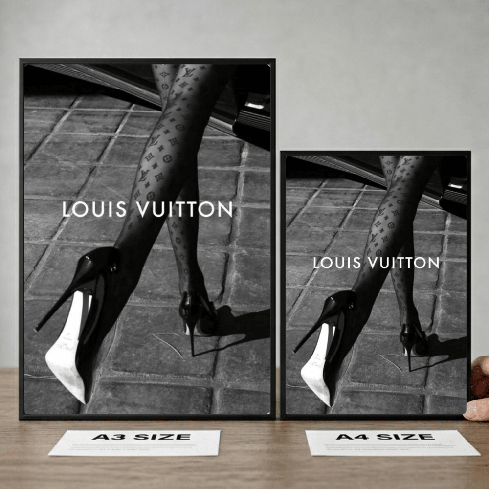Luxury brand - Vibes DistrictLuxury brand poster GoldVibes District