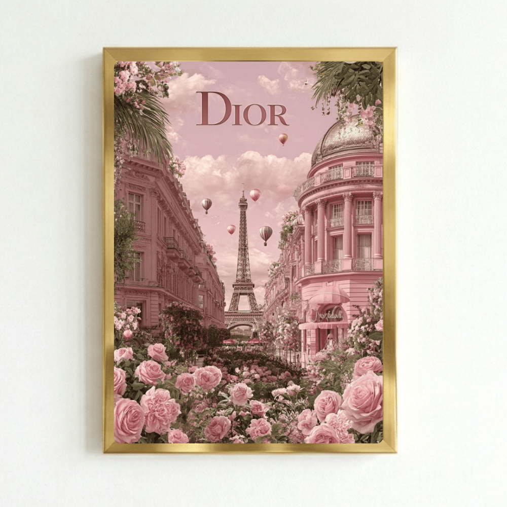 Luxury brand - Vibes DistrictLuxury brand poster GoldVibes District