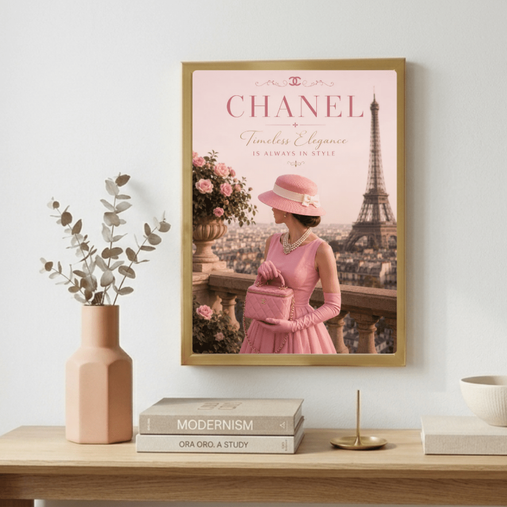 Luxury brand - Vibes DistrictLuxury brand poster GoldVibes District