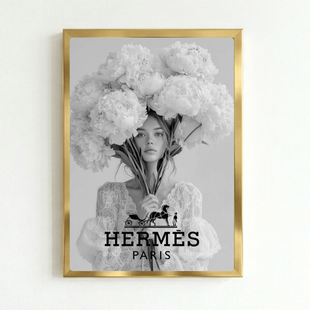 Luxury brand - Vibes DistrictLuxury brand poster GoldVibes District