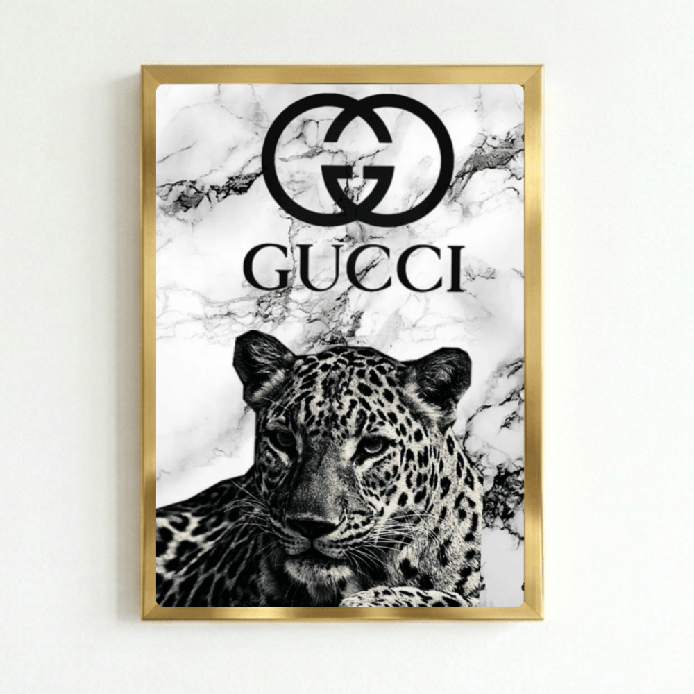 Luxury brand - Vibes DistrictLuxury brand poster GoldVibes District