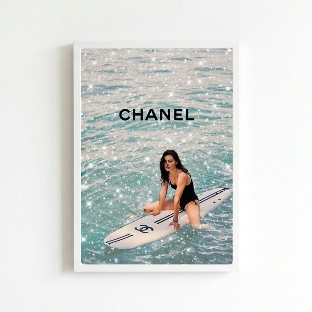 Luxury brand - Vibes DistrictLuxury brand poster BiancoVibes District