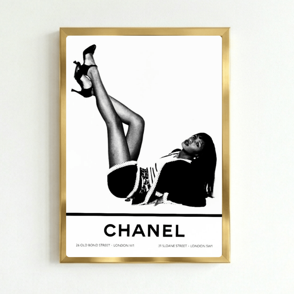 Luxury brand - Vibes DistrictLuxury brand poster GoldVibes District
