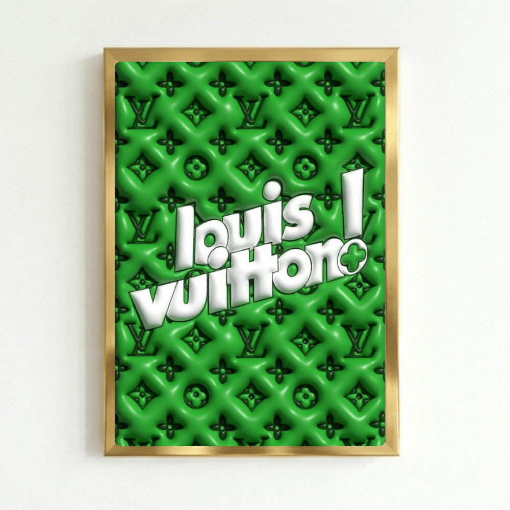 Luxury brand - Vibes DistrictLuxury brand poster GoldVibes District