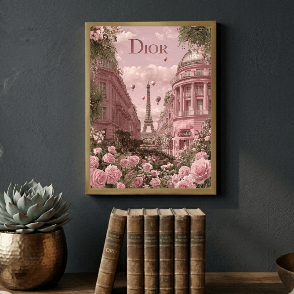 Luxury brand - Vibes DistrictLuxury brand poster GoldVibes District