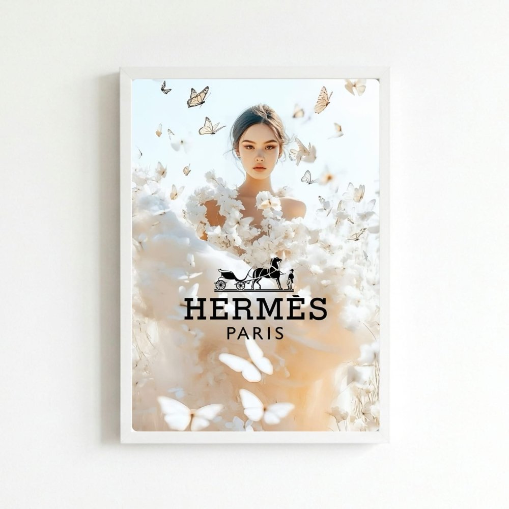 Luxury brand - Vibes DistrictLuxury brand poster BiancoVibes District
