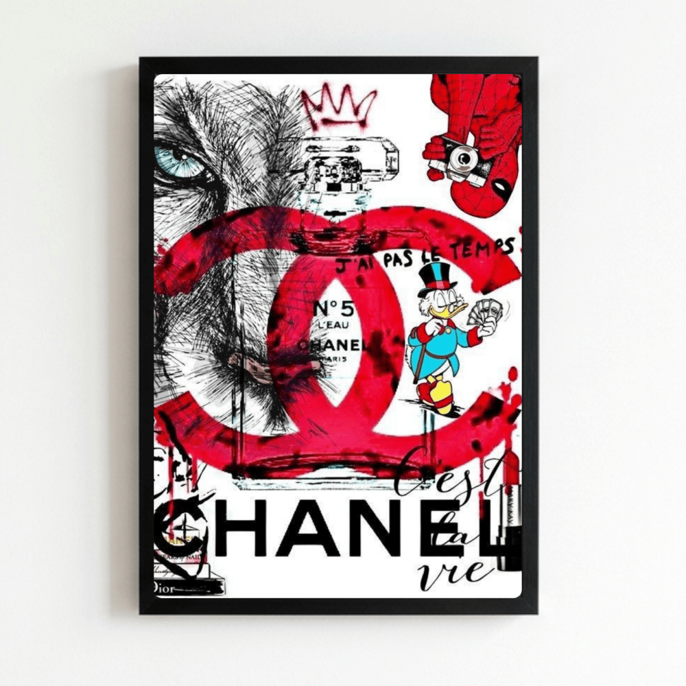 Luxury brand - Vibes DistrictLuxury brand poster NeroVibes District