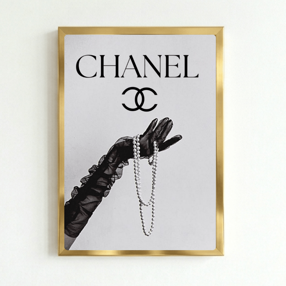 Luxury brand - Vibes DistrictLuxury brand poster GoldVibes District