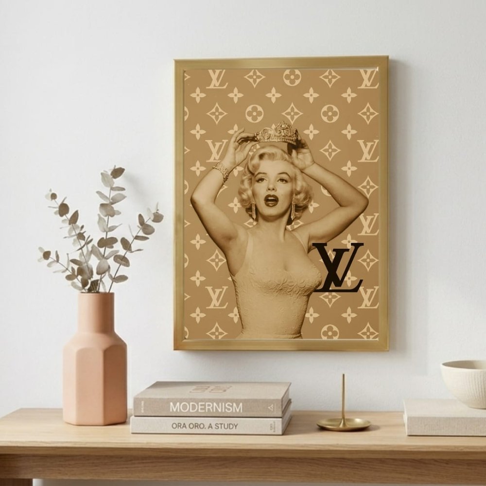 Luxury brand - Vibes DistrictLuxury brand poster GoldVibes District
