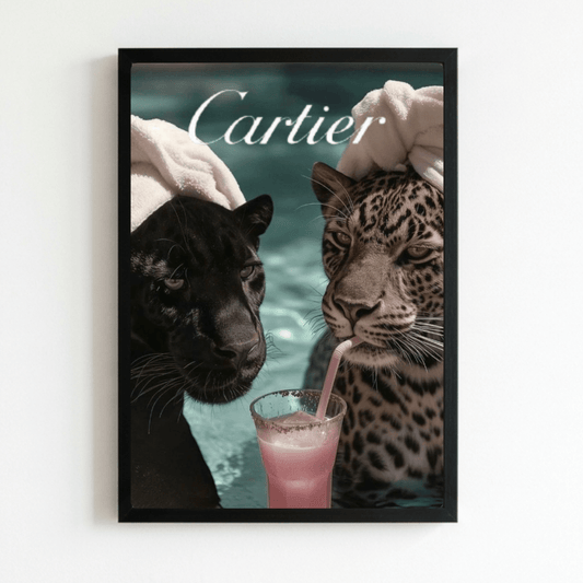 Luxury brand - Vibes DistrictLuxury brand poster NeroVibes District