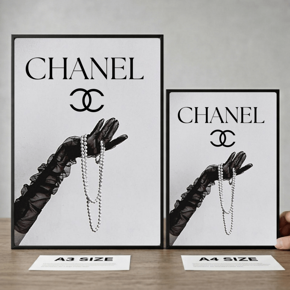 Luxury brand - Vibes DistrictLuxury brand poster GoldVibes District