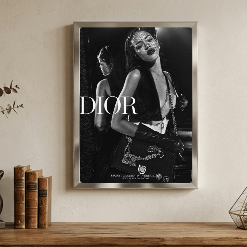 Luxury brand - Vibes DistrictLuxury brand poster NeroVibes District