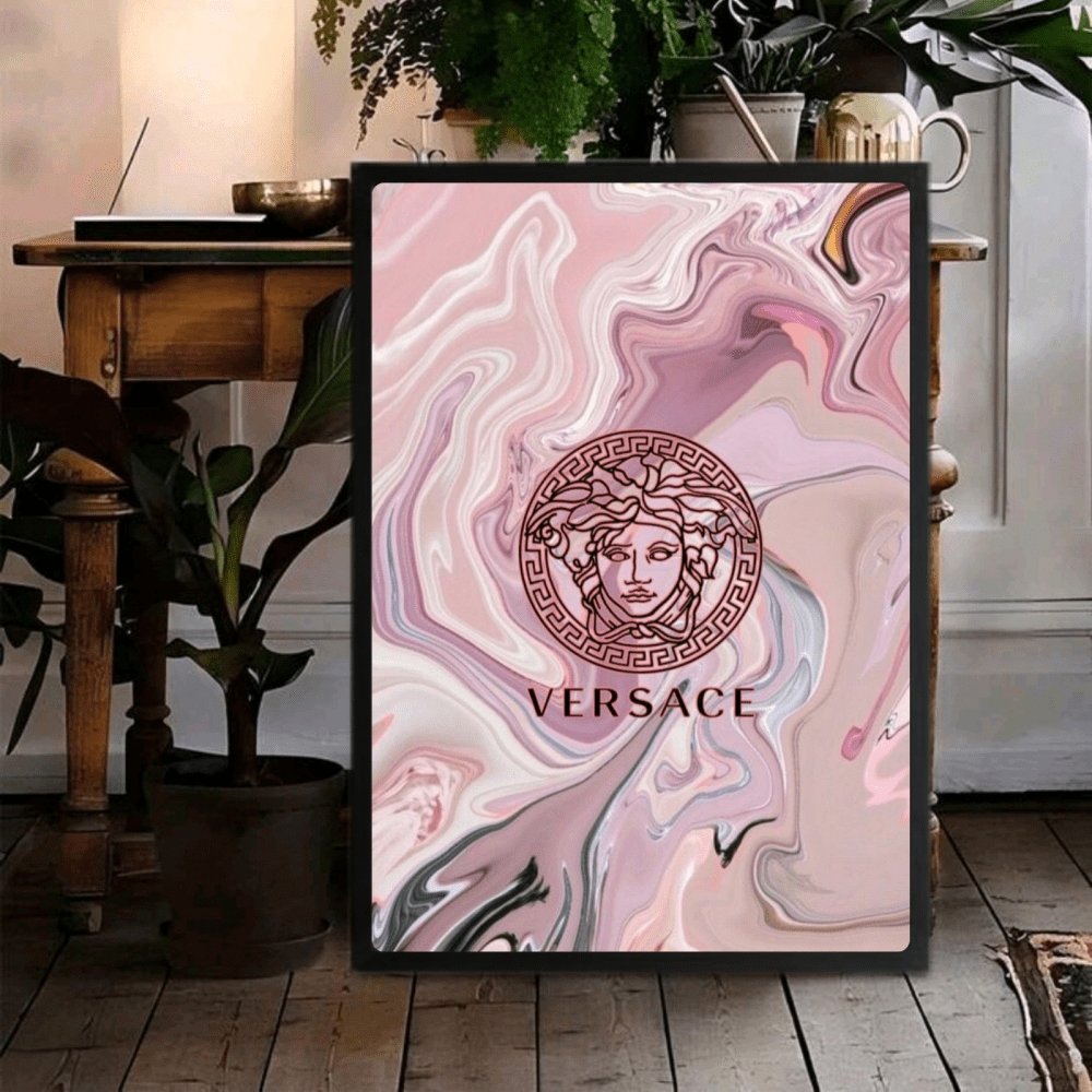 Luxury brand - Vibes DistrictLuxury brand poster GoldVibes District