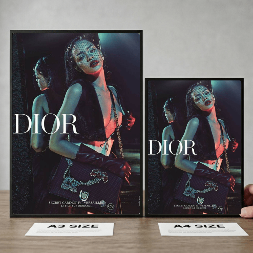 Luxury brand - Vibes DistrictLuxury brand poster GoldVibes District