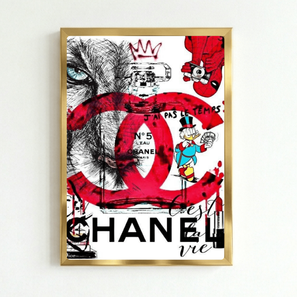 Luxury brand - Vibes DistrictLuxury brand poster NeroVibes District