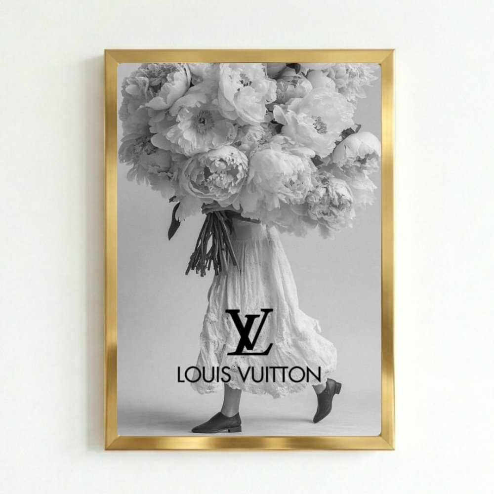 Luxury brand - Vibes DistrictLuxury brand poster GoldVibes District