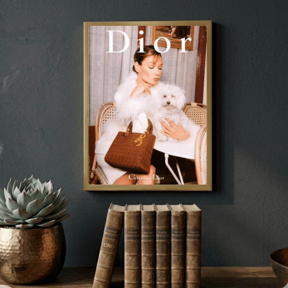 Luxury brand - Vibes DistrictLuxury brand poster GoldVibes District