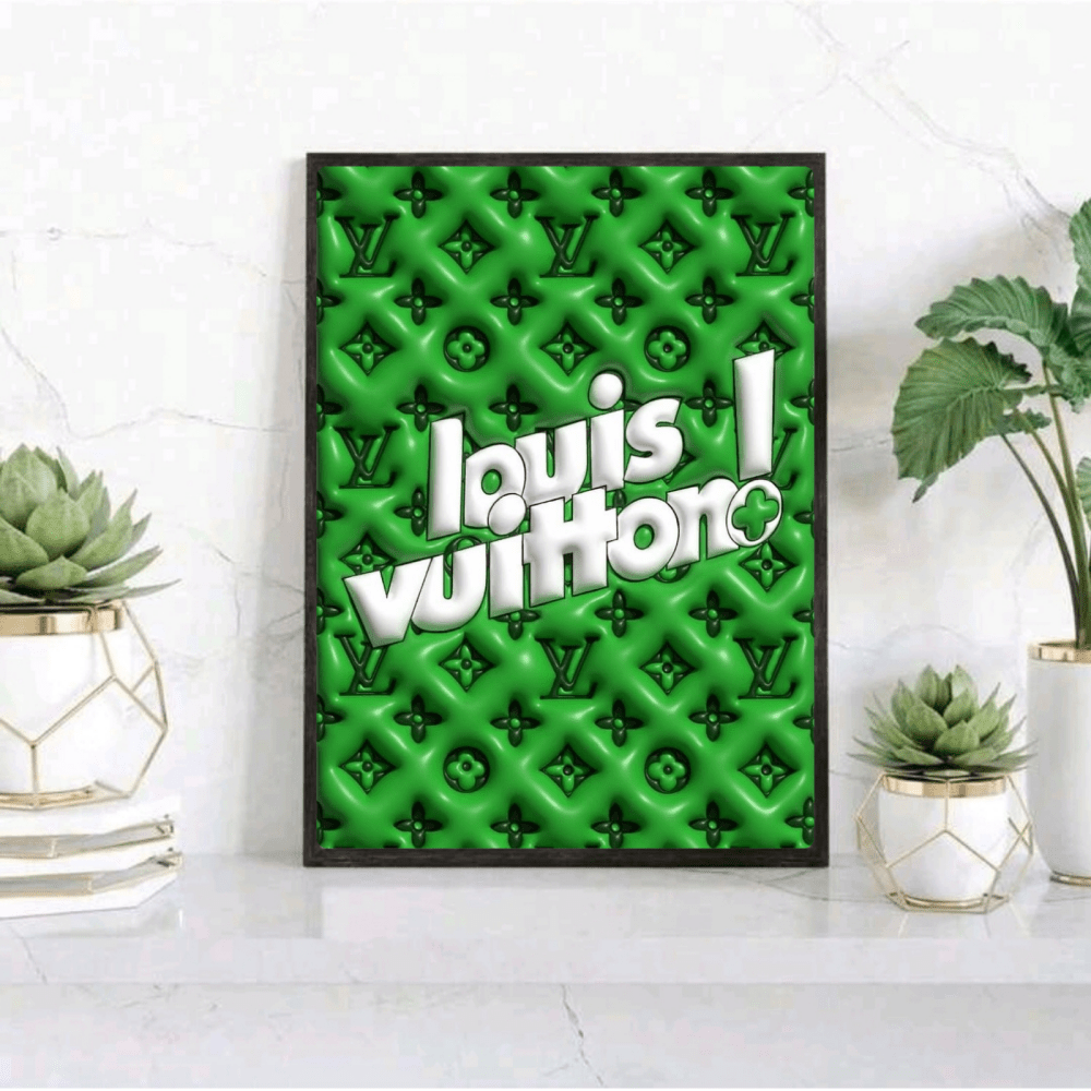 Luxury brand - Vibes DistrictLuxury brand poster GoldVibes District