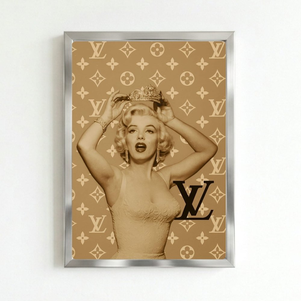 Luxury brand - Vibes DistrictLuxury brand poster SilverVibes District