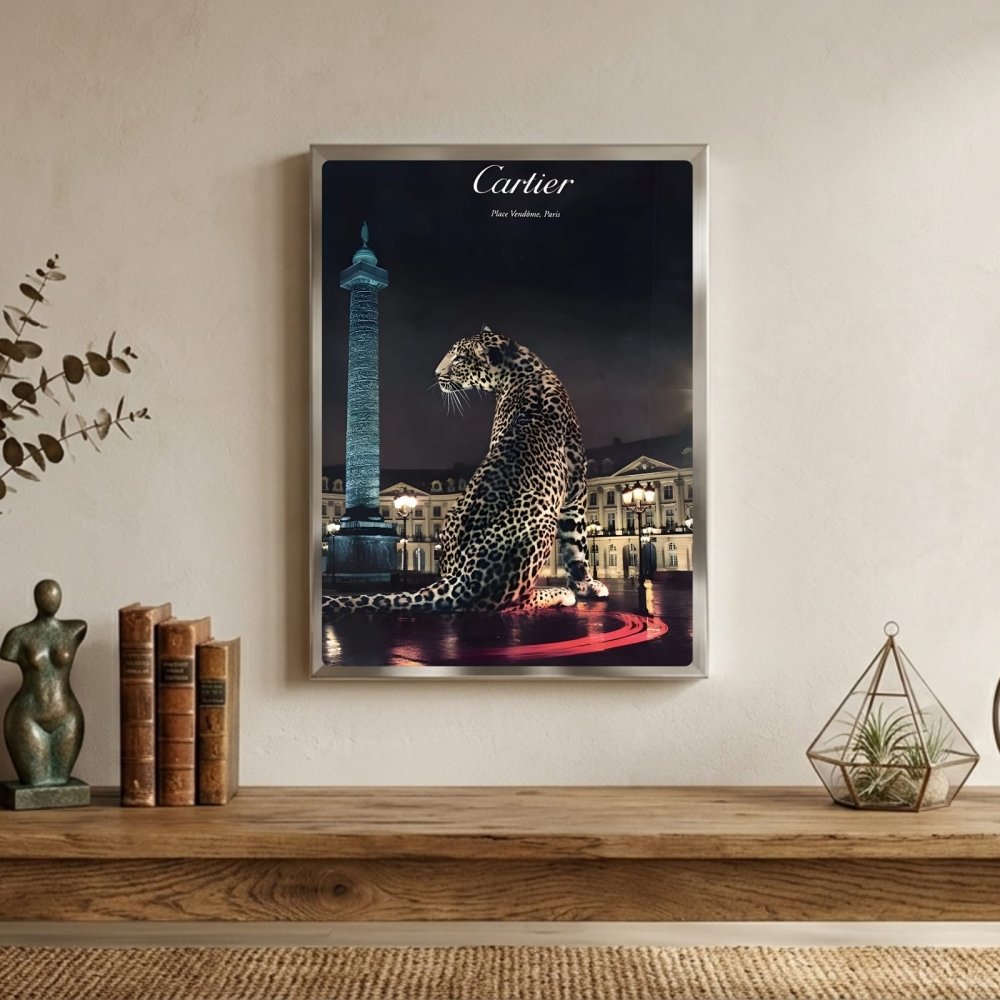 Luxury brand - Vibes DistrictLuxury brand poster GoldVibes District