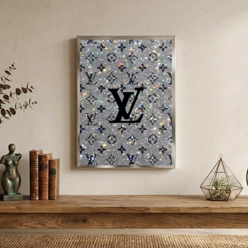 Luxury brand - Vibes DistrictLuxury brand poster GoldVibes District