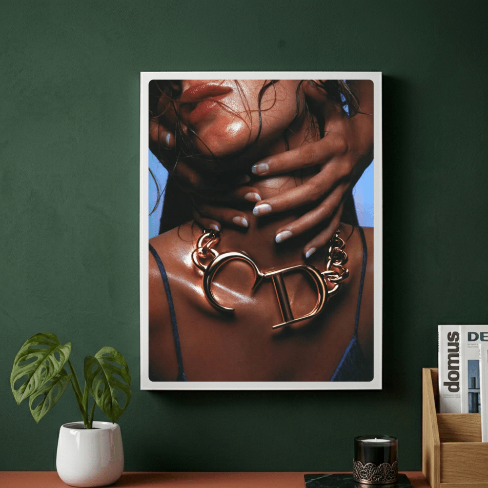 Luxury brand - Vibes DistrictLuxury brand poster GoldVibes District