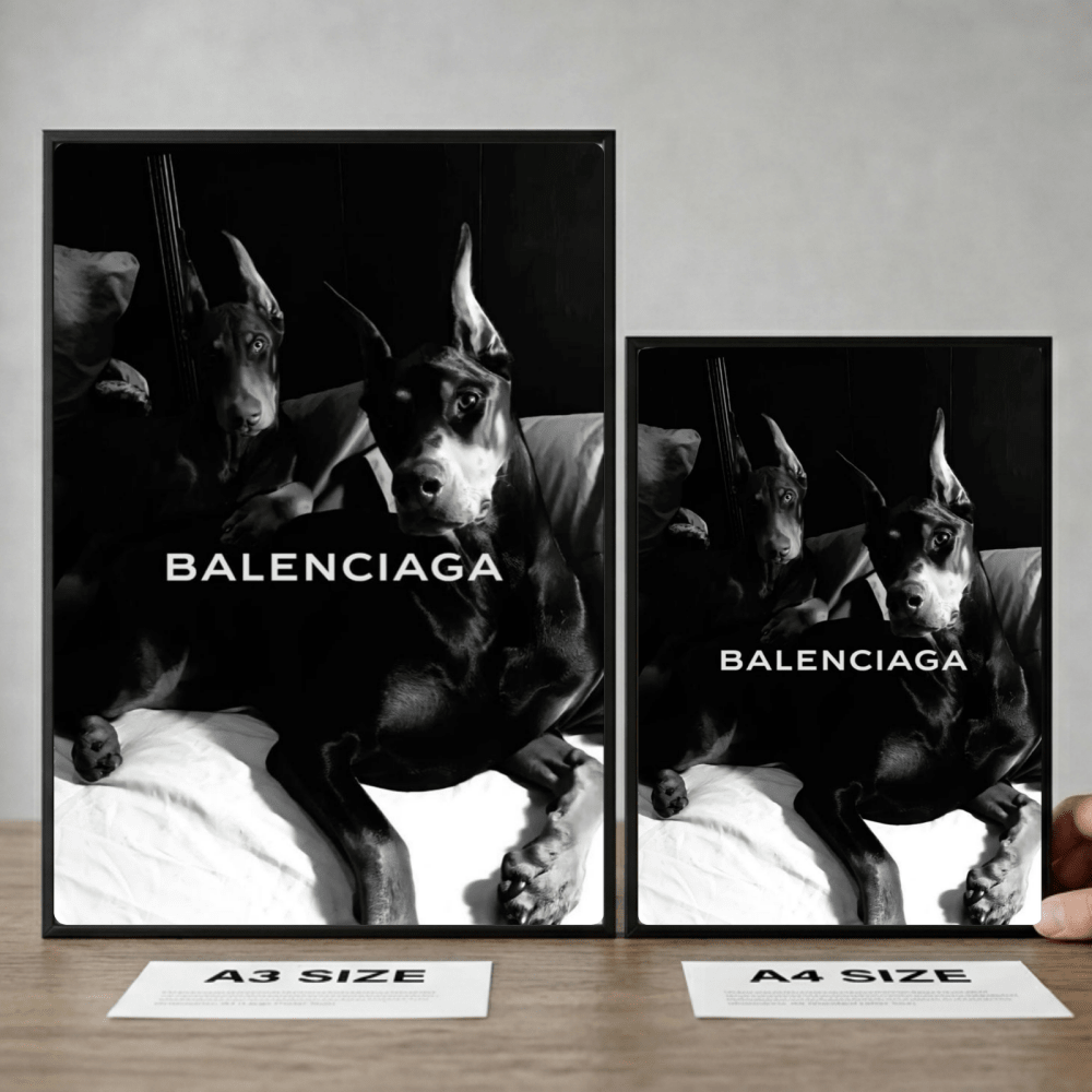 Luxury brand - Vibes DistrictLuxury brand poster NeroVibes District
