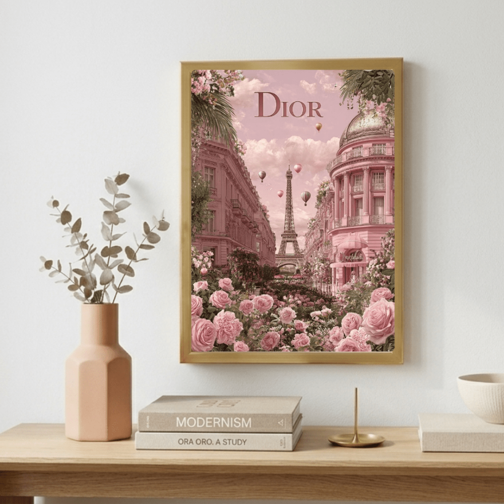 Luxury brand - Vibes DistrictLuxury brand poster GoldVibes District