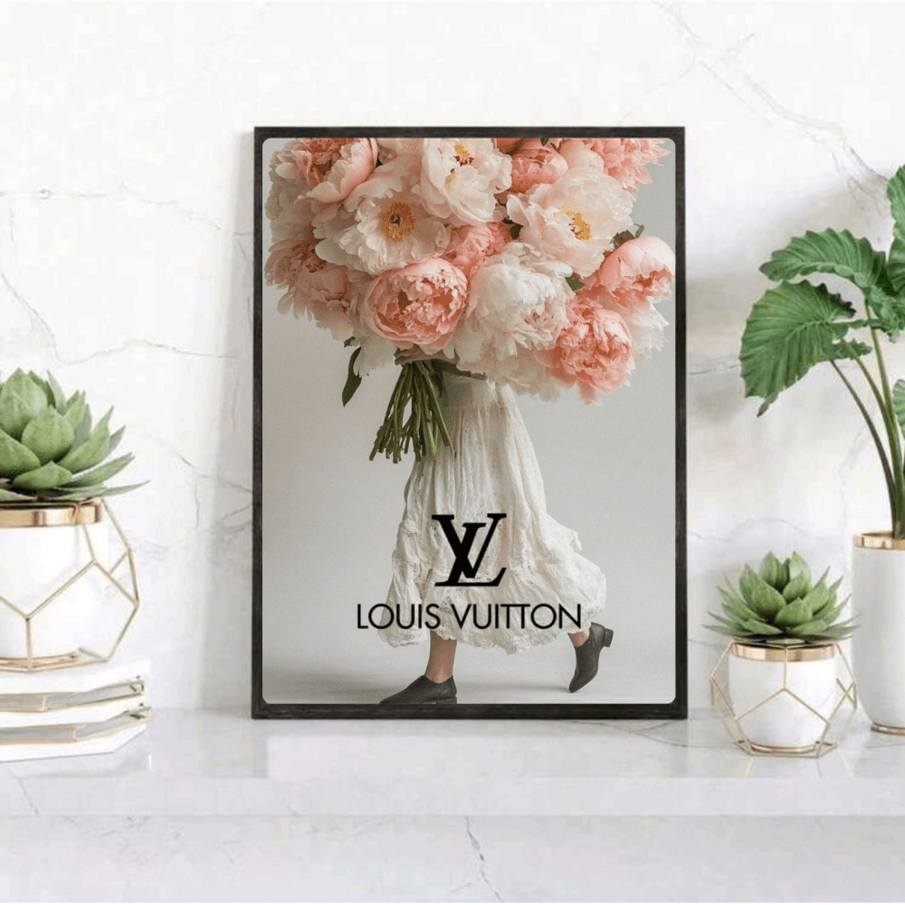 Luxury brand - Vibes DistrictLuxury brand poster GoldVibes District