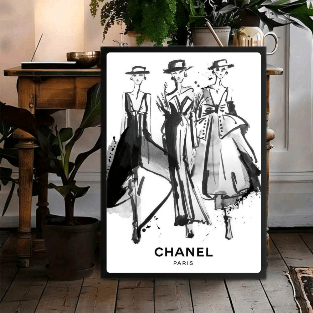 Luxury brand - Vibes DistrictLuxury brand poster GoldVibes District
