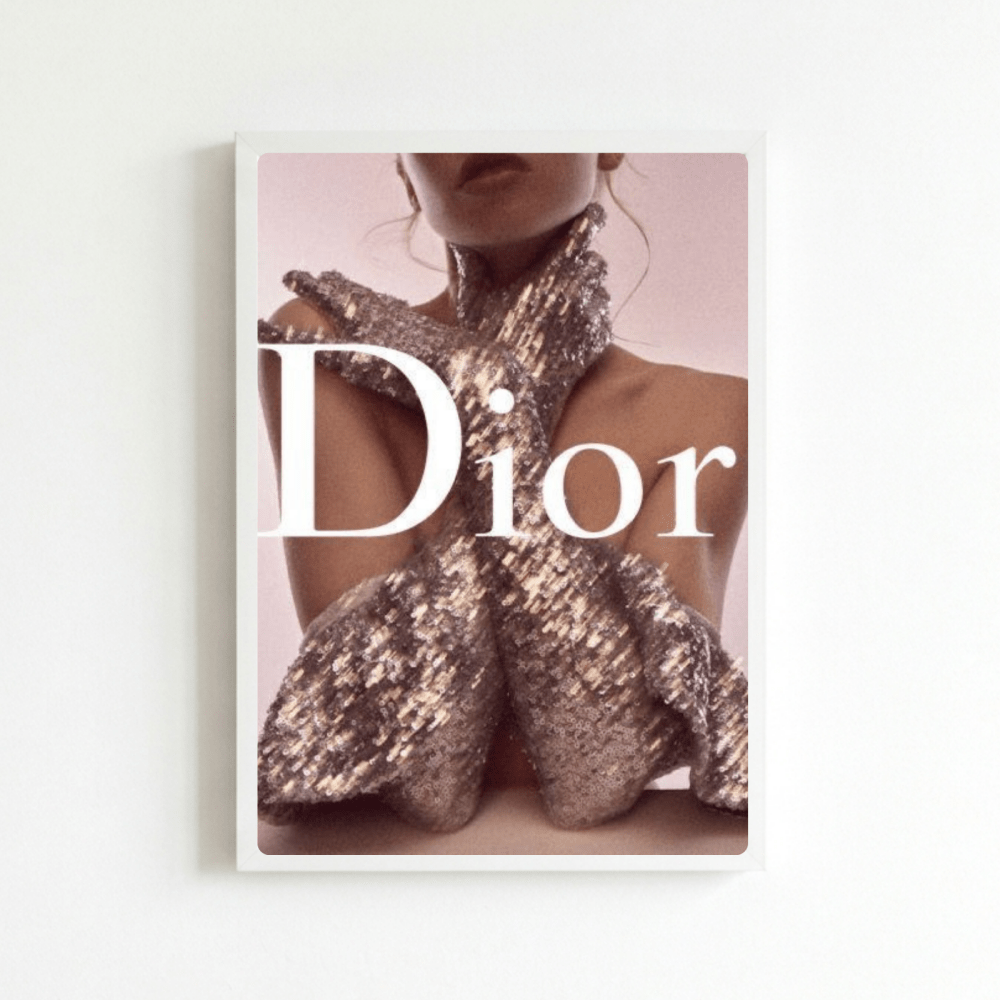 Luxury brand - Vibes DistrictLuxury brand poster BiancoVibes District