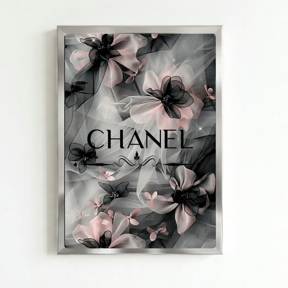 Luxury brand - Vibes DistrictLuxury brand poster SilverVibes District