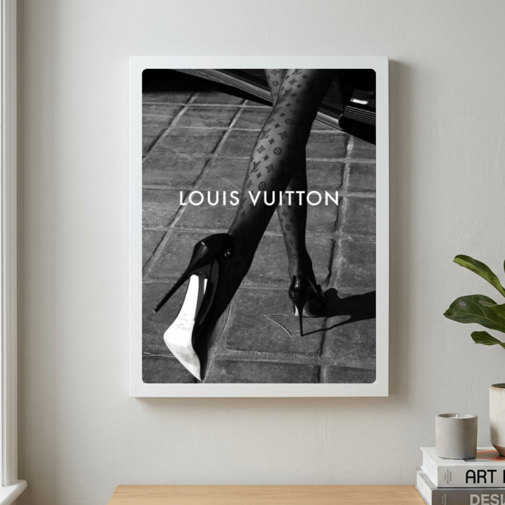 Luxury brand - Vibes DistrictLuxury brand poster GoldVibes District