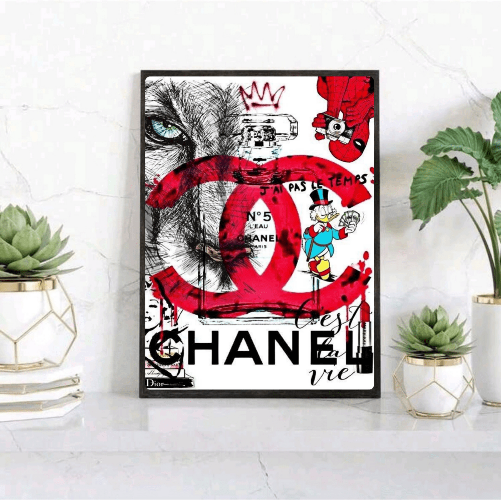 Luxury brand - Vibes DistrictLuxury brand poster NeroVibes District