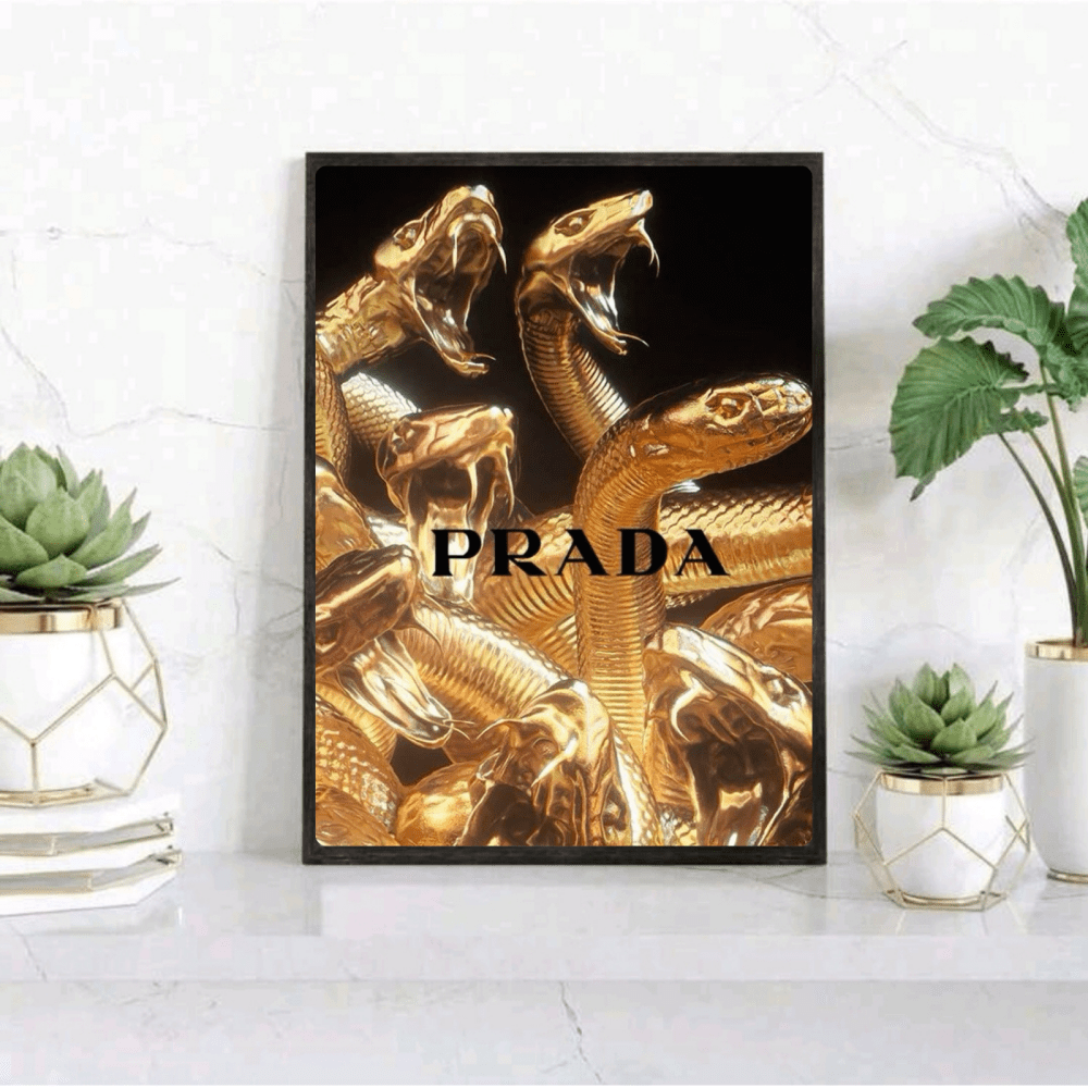 Luxury brand - Vibes DistrictLuxury brand poster SilverVibes District