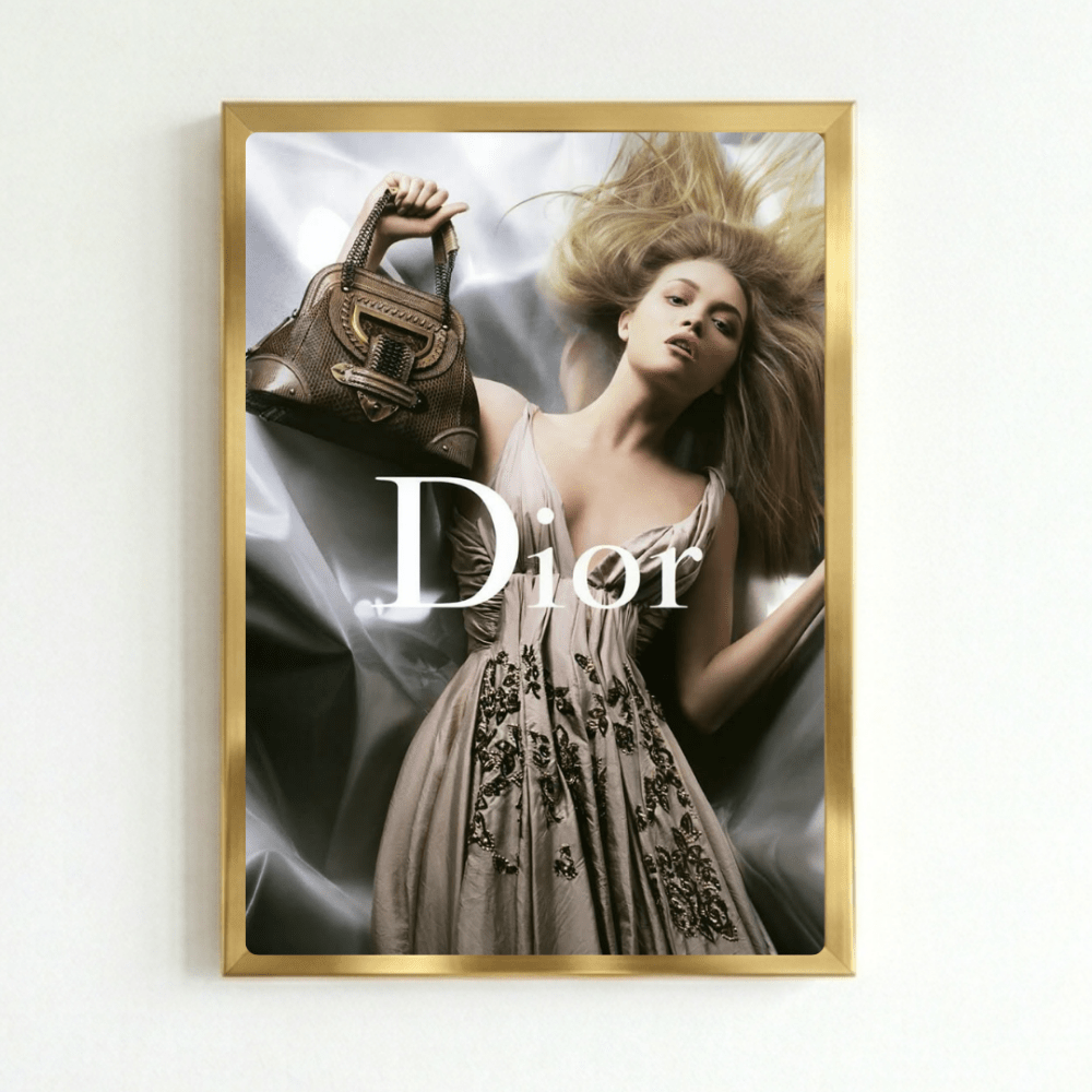 Luxury brand - Vibes DistrictLuxury brand poster GoldVibes District