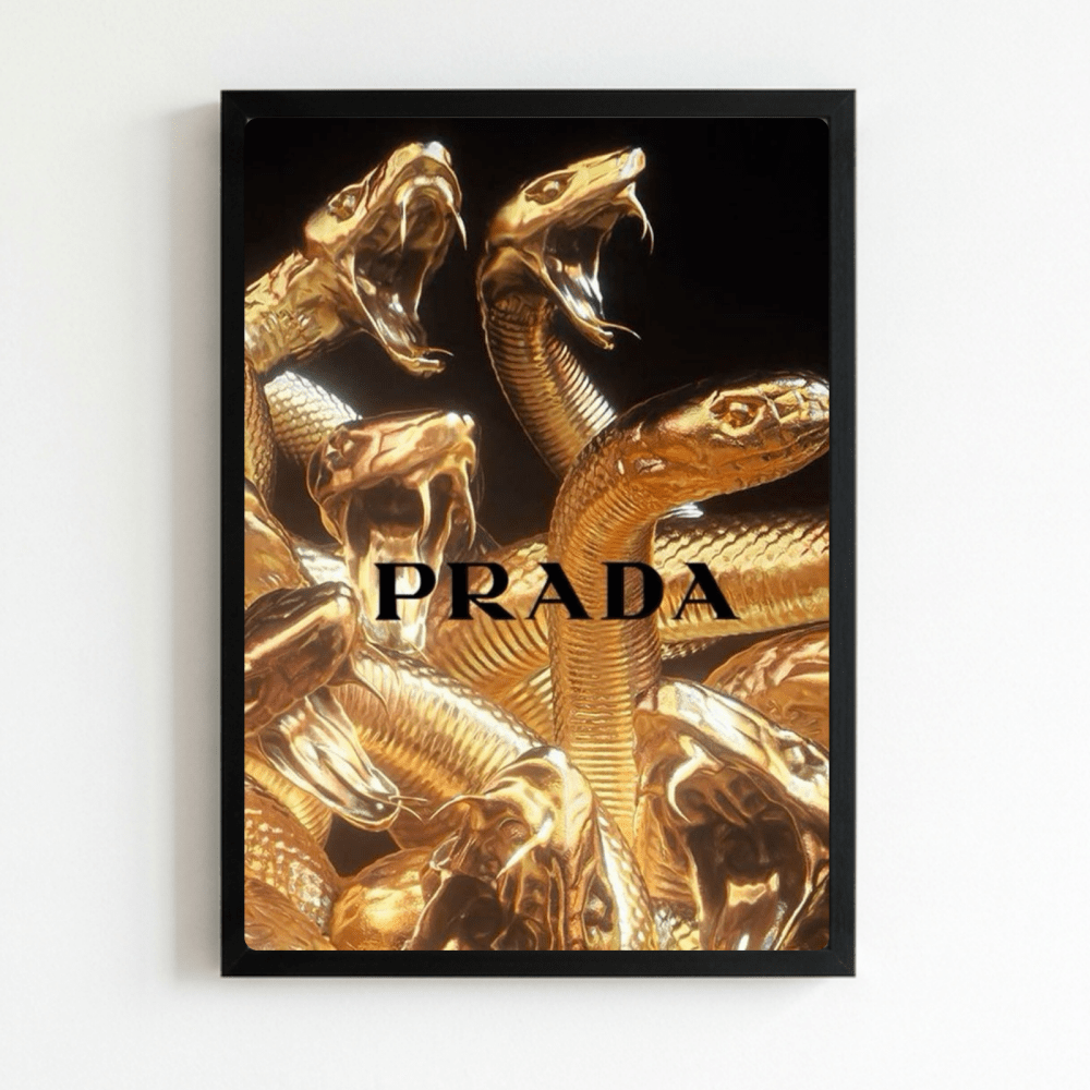 Luxury brand - Vibes DistrictLuxury brand poster NeroVibes District