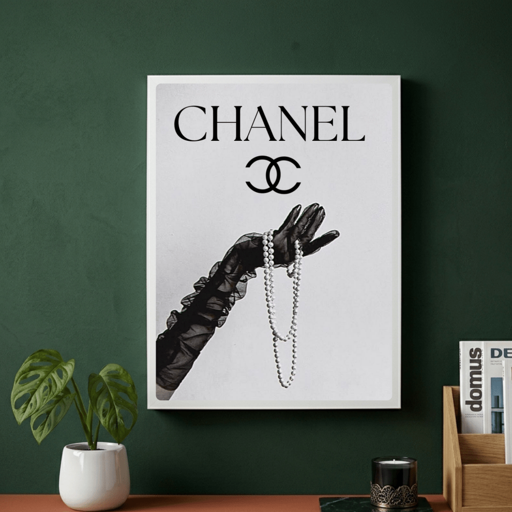 Luxury brand - Vibes DistrictLuxury brand poster GoldVibes District