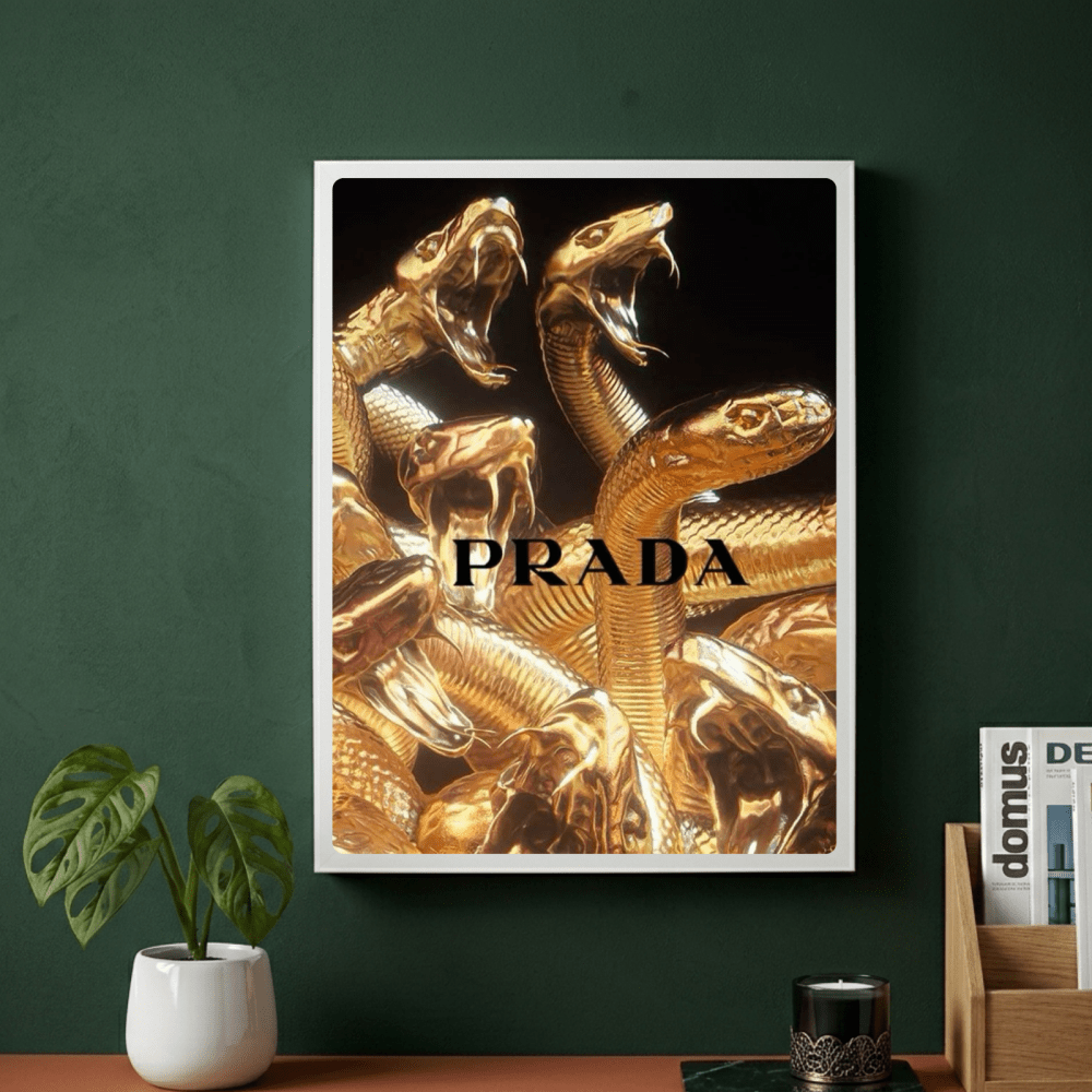 Luxury brand - Vibes DistrictLuxury brand poster SilverVibes District
