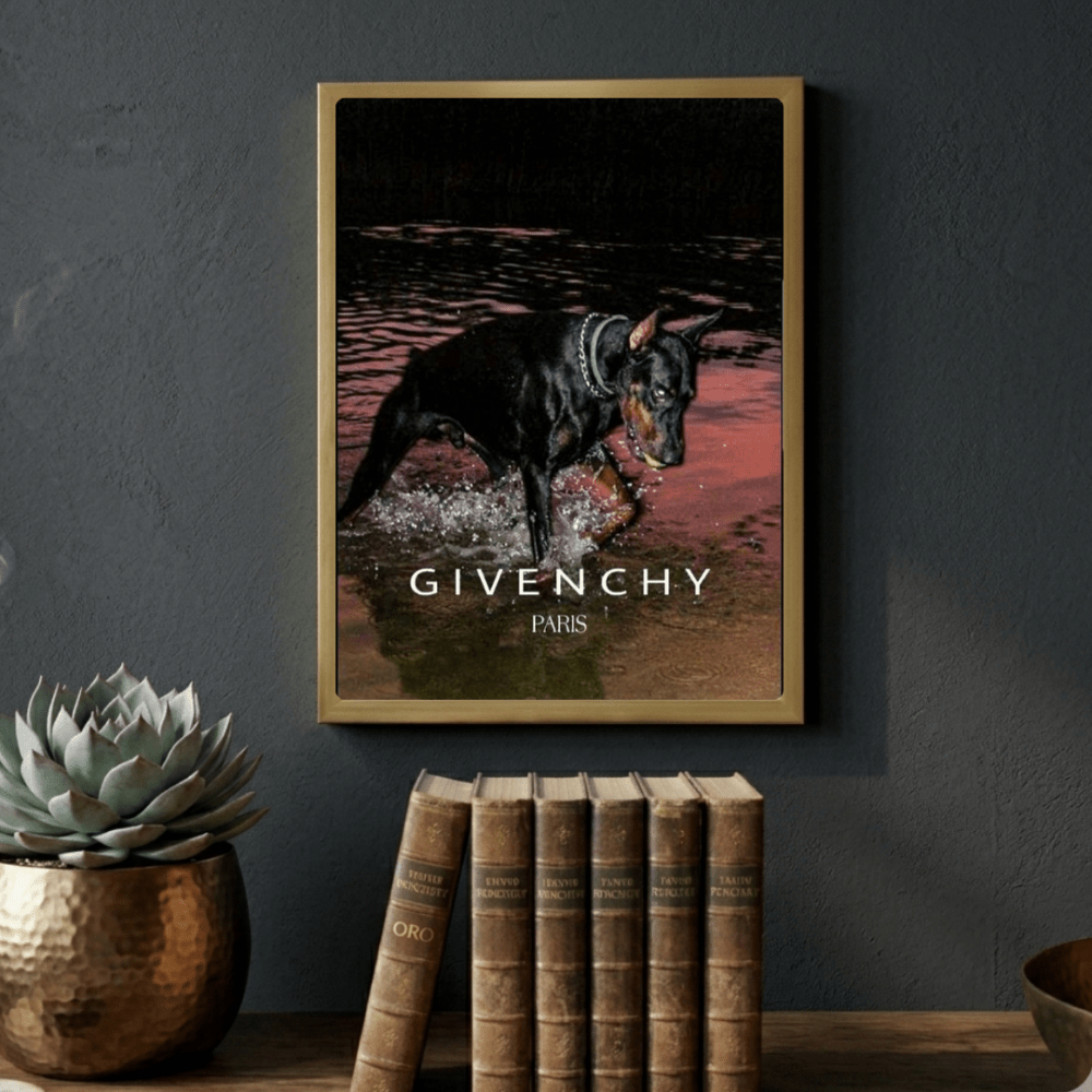 Luxury brand - Vibes DistrictLuxury brand poster GoldVibes District