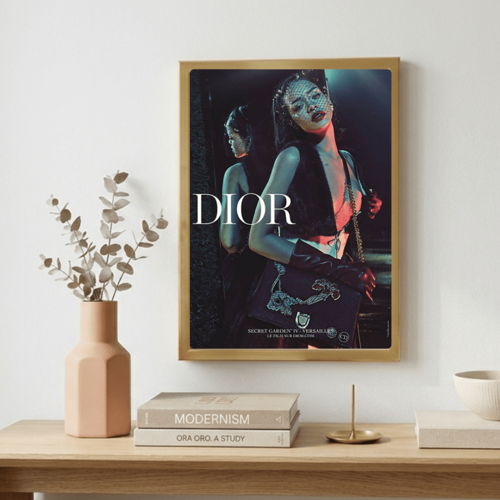Luxury brand - Vibes DistrictLuxury brand poster GoldVibes District
